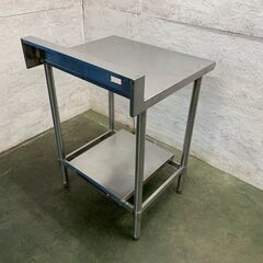 ステンレス製 作業台 厨房 厨房用品 W650×D600×H940 店舗 店舗用品 飲食店 キッチン 業務用 台上作業台 A0553の画像