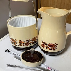 【使用品】昭和レトロ　アイスバケツとピッチャーの画像