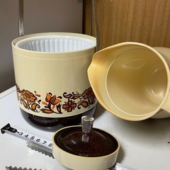 【使用品】昭和レトロ　アイスバケツとピッチャーの画像