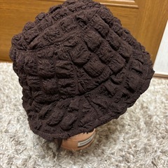 茶色　モコモコ　ハット　の画像