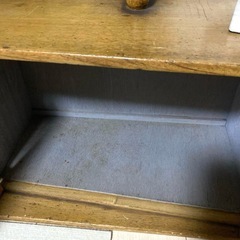 昭和レトロ 飾り棚 キャビネット 茶箪笥 収納棚 アンティーク 古道具の画像