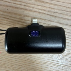 モバイルバッテリー　6000mAh typeC Lightning の画像