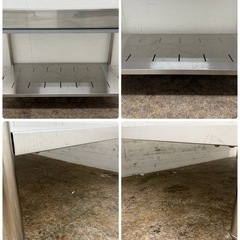 ステンレス　業務用　作業台　厨房　飲食店　W１２００ｘD６００ｘH８００ｍｍの画像