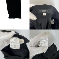 美品 BOSCH ボッシュ 無地 オールシーズン スラックス ポリエステル ブラック レディース 32【古着】【中古】の画像