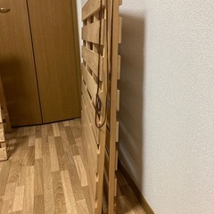 桐のすのこベッド 2セットの画像