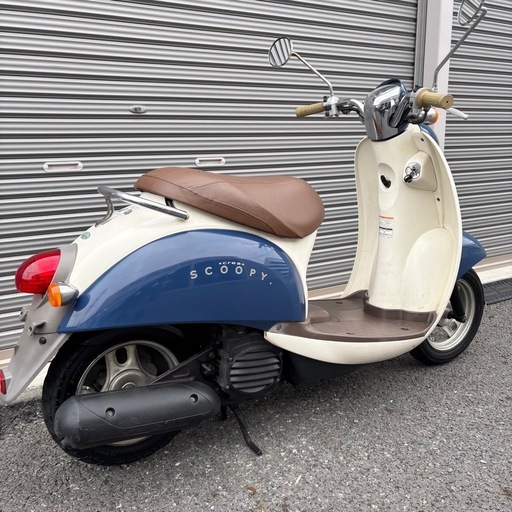 4275.お洒落可愛い　スクーピーi デジタルメーター　シート新品　千葉県柏市　即日配送、自走引き取りも可能