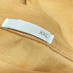 GU XXL Iラインワンピース(ノースリーブ) ベージュの画像