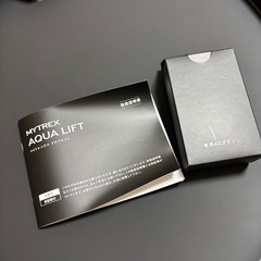 	【定価3万円】MYTREX アクアリフト EMS美容機器 箱あり・半年使用 の画像