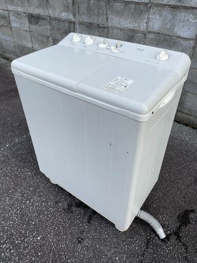 ★動作〇★ 清掃済 保障有 二層式洗濯機 東芝 VH-M22 (HS) 99年製 二層式 洗濯機 家電