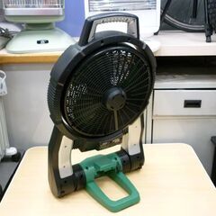 HITACHI コードレスファン UF18DSAL 2014年製 本体+ACアダプタ 日立工機 サーキュレーター 扇風機 HiKOKI 折りたたみ可能の画像