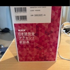 日本語発声あくせんとじてんアクセント辞典の画像
