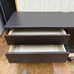 激安販売!! ニトリ テレビボード 引出し付き テレビ台の画像