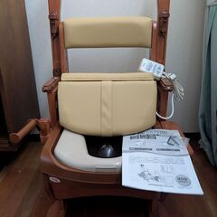 【さらに値下げ】介護用品　ポータブルトイレ　暖房便座の画像