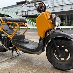 ホンダ　ズーマー　AF58 エンジン実働 ZOOMER スパトラ　カスタムシートの画像