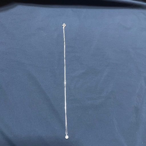 K18WG ダイヤネックレス