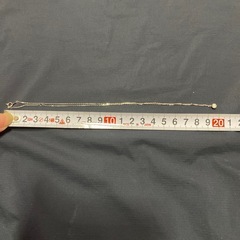 K18WG ダイヤネックレスの画像