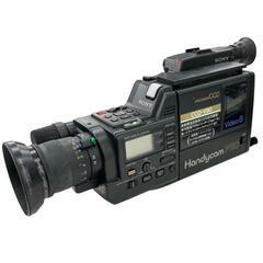 186000 訳アリ品 sonny ソニー 2台 CCD-V900 Hi8 CCD-V90 Handycam PRO ハンディカム　バッテリー付き まとめ売り オートディスプレイ [0000000001706]の画像