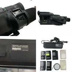 186000 訳アリ品 sonny ソニー 2台 CCD-V900 Hi8 CCD-V90 Handycam PRO ハンディカム　バッテリー付き まとめ売り オートディスプレイ [0000000001706]の画像