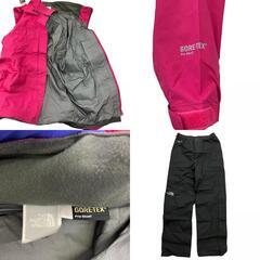 186000 THE NORTH FACE ザ・ノースフェイス レインウェア　ゴアテックス上下　Sサイズ ピンク　ブラック NPW11212 レディース [0000000001708]の画像