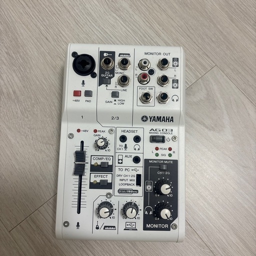 家電 YAMAHA-ag03