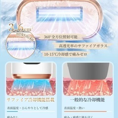 新品未使用】Sarlisi 脱毛器 全身脱毛 IPL 光美容器の画像
