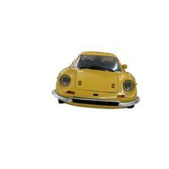 186000 ANSON アンソン　Ferrari Dino 246GT フェラーリ ディーノ　ミニカー 1/18 イエロー [0000000001713]の画像