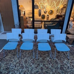 6脚セット！　スタッキングチェア　会議椅子　集会　ITOKI の画像
