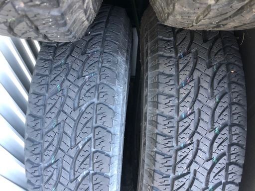 ジムニーなどに215/80R16 4本セットブリヂストン　DUELER A/T 中古バリ山