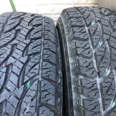 ジムニーなどに215/80R16 4本セットブリヂストン　DUELER A/T 中古バリ山の画像