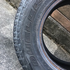 ジムニーなどに215/80R16 4本セットブリヂストン　DUELER A/T 中古バリ山の画像