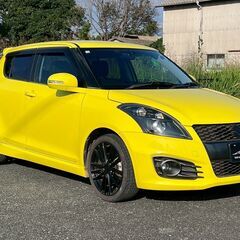 コミコミ🚘車検2年付！6速MT！社外マフラー！テールスモーク！アルミ！１２か月点検付き！スイフト！の画像