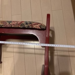 らくらく座椅子　花柄の画像