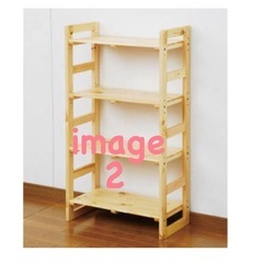 木製溝入り棚受柱　中古　単本　※画像は4本の画像