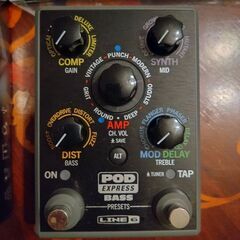 LINE6 POD EXPRESS BASS マルチエフェクターの画像