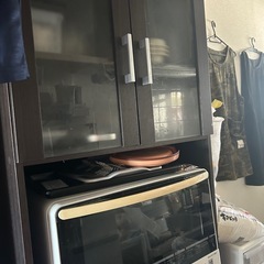 現金です！キッチン 収納 棚の画像