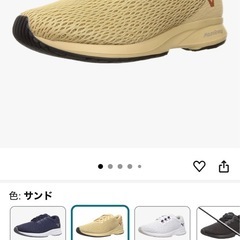 【新品未使用】ミズノ ウォーキングシューズ25.5cm   の画像