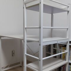 美品 ニトリ システムデスクの画像