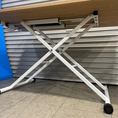 美品 昇降テーブル 作業テーブル 折りたたみの画像