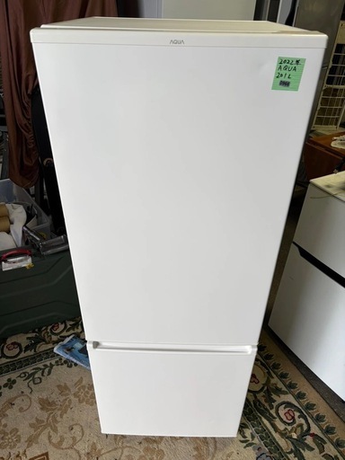 0966 22年冷蔵庫201L 配送無料！！