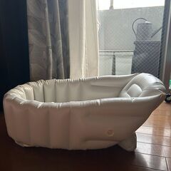 🛁 リッチェル ふかふかベビーバス - Richell plush baby bathtubの画像
