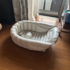 🛁 リッチェル ふかふかベビーバス - Richell plush baby bathtubの画像
