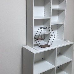 カラーボックス3個の画像