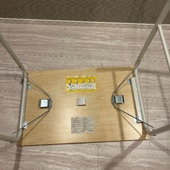 無印良品　折りたたみデスクの画像