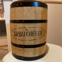 ブルーマウテンコーヒー樽の画像
