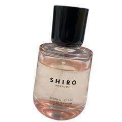 186000 現状品 SHIRO シロ 香水まとめ EAU DE PARFUM/OIL PERFUME ピンク SPRING LETTER 2点まとめ売り [0000000001732]の画像