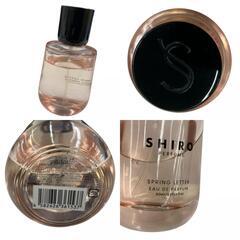 186000 現状品 SHIRO シロ 香水まとめ EAU DE PARFUM/OIL PERFUME ピンク SPRING LETTER 2点まとめ売り [0000000001732]の画像
