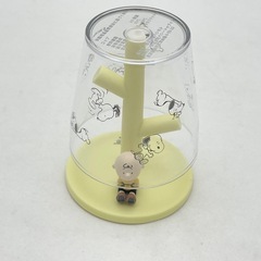 【未使用】スヌーピー ミニうがいコップ＆スタンドの画像