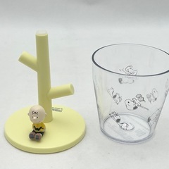 【未使用】スヌーピー ミニうがいコップ＆スタンドの画像