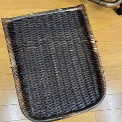 ビンテージ　アーチ型洋服掛け　キャスター付きの画像