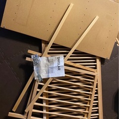 IKEAイケアSNIGLAR スニーグラル　ベビーベッドの画像